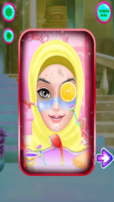 ภาพหน้าจอของ Hijab Wedding Salon - Hijab Spa & Dress up Games