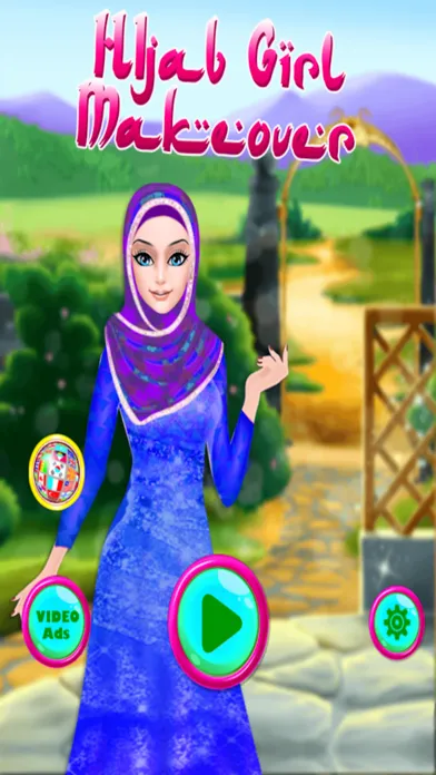 ภาพหน้าจอของ Hijab Wedding Salon - Hijab Spa & Dress up Games