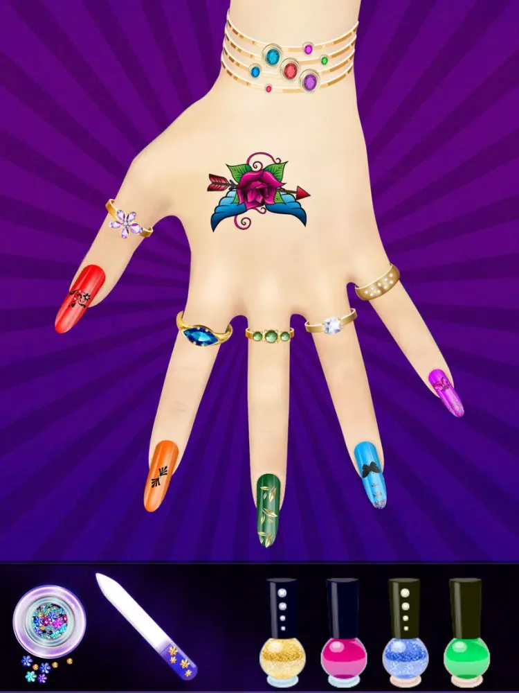 Princess Siwa Nail Salon iPad  Screenshots