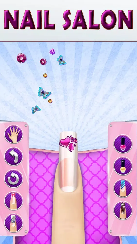 Princess Siwa Nail Salon Screenshots