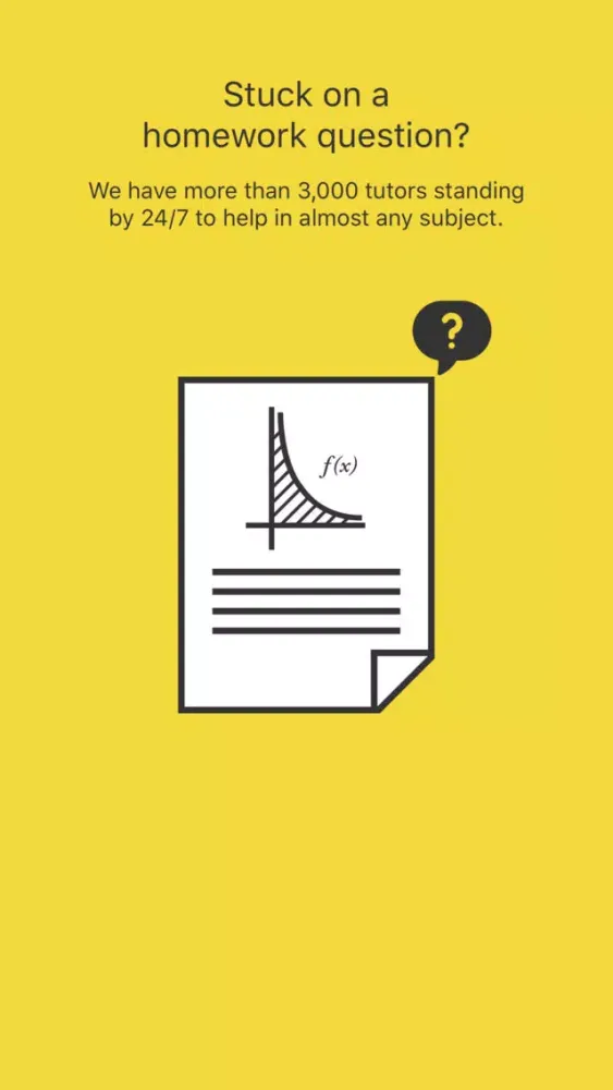 Скриншоты Homework Help: connect live to expert tutors 24/7