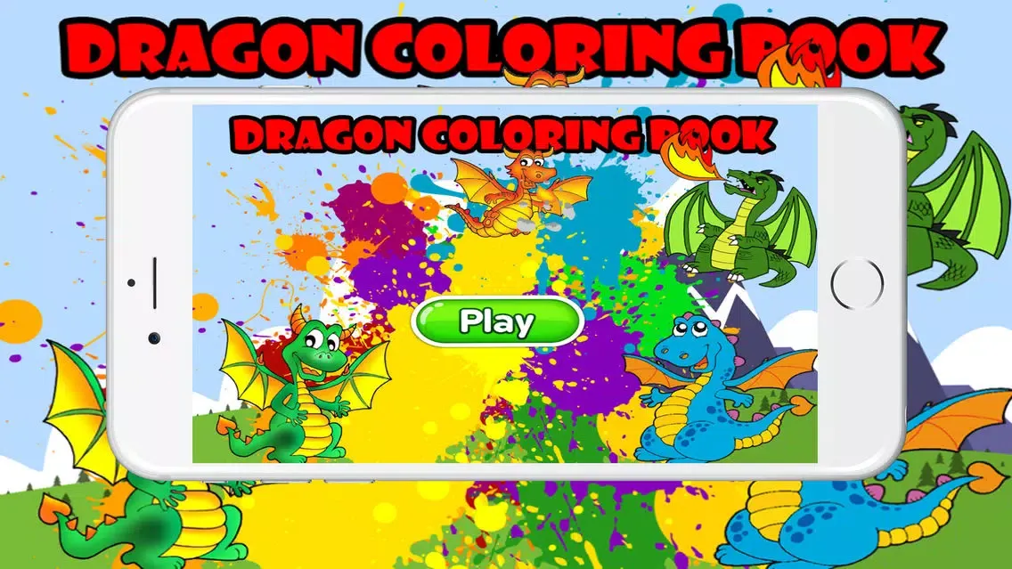 Dragon Coloring Book For Kids Tolders スクリーンショット