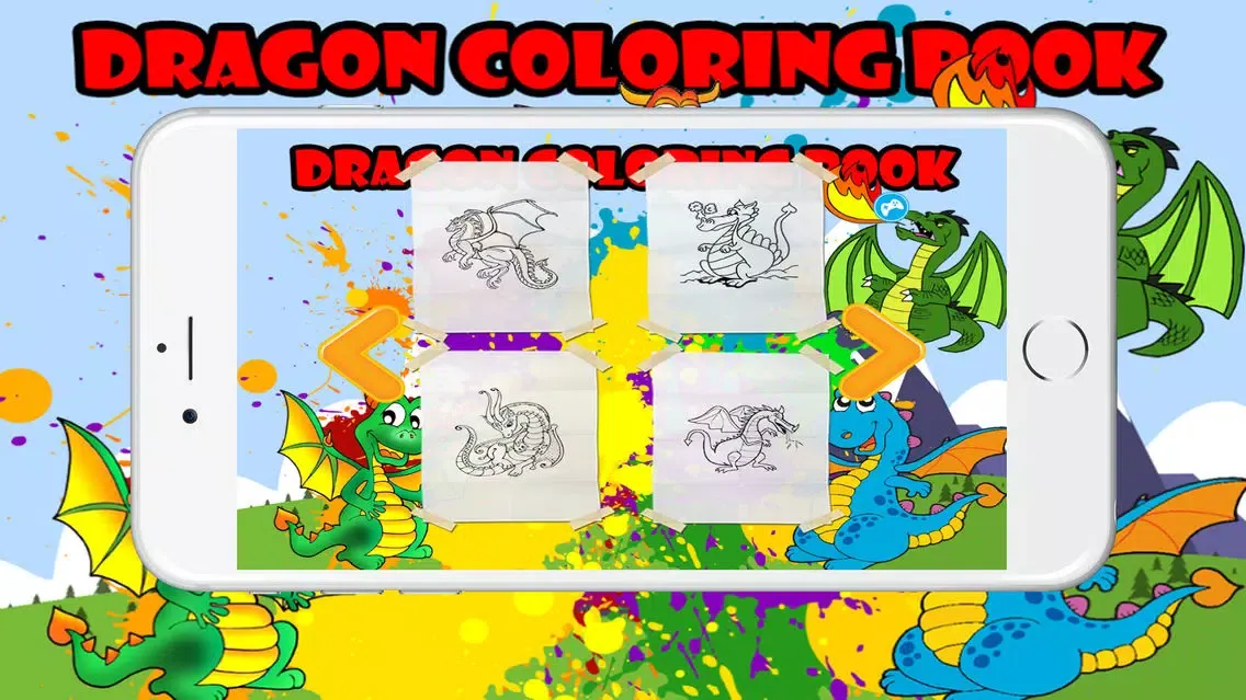 Dragon Coloring Book For Kids Tolders スクリーンショット