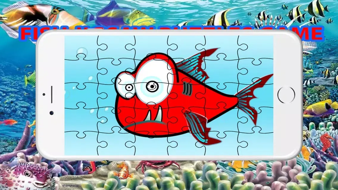 SeaFish Aquarium Jigsaw Puzzles Game For Kids Screenshots