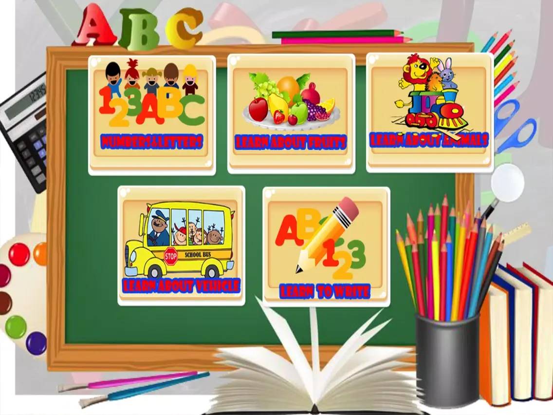 Ảnh chụp màn hình của Learn Alphabet 123 Animal Game iPad 