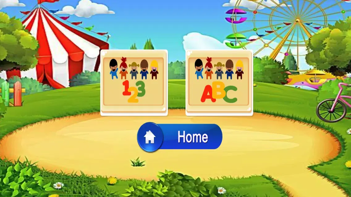 Ảnh chụp màn hình của Learn Alphabet 123 Animal Game