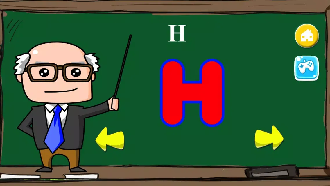 Ảnh chụp màn hình của Learn Alphabet 123 Animal Game