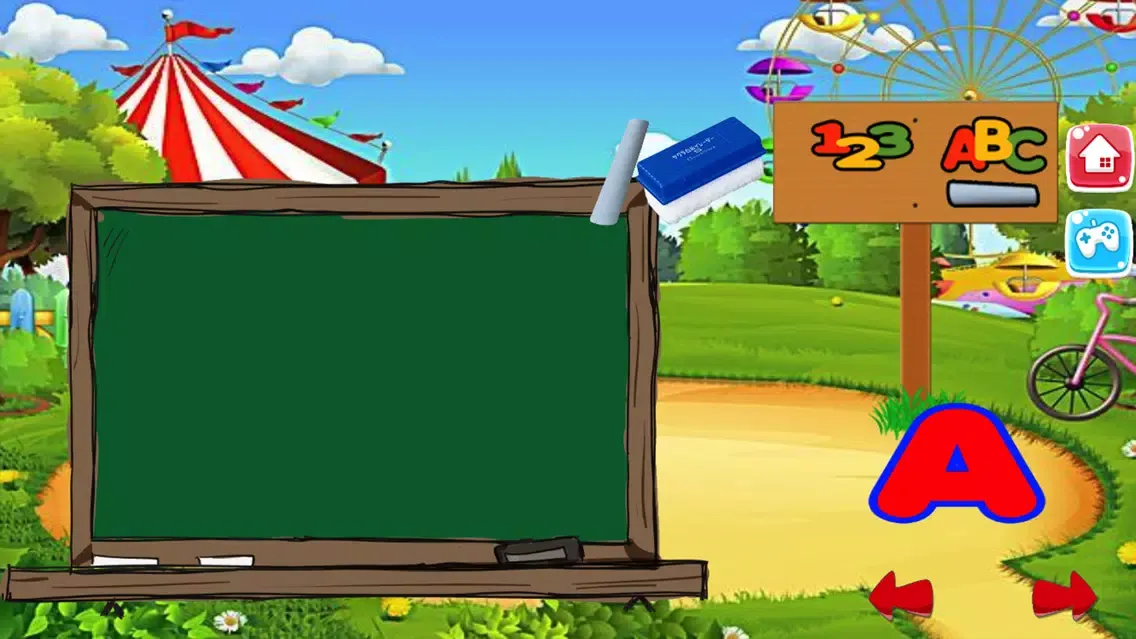 Ảnh chụp màn hình của Learn Alphabet 123 Animal Game