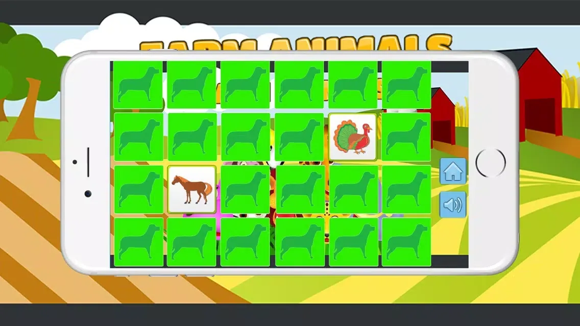صور Animal Matching Memory Game For Free Kids