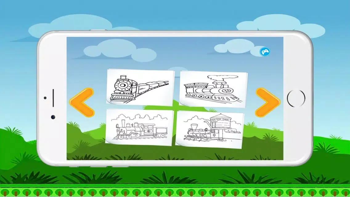 Capturas de pantalla de Train Coloring BookPages Free For Kids