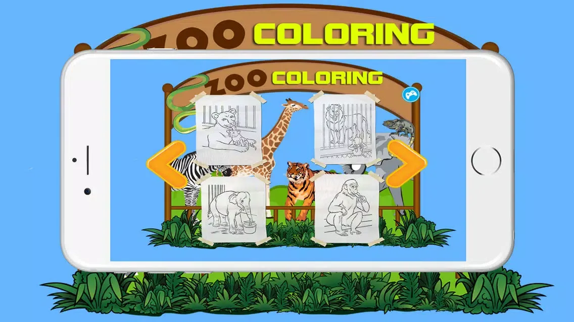 Скриншоты Zoo Animal Coloring BookPages For Kids