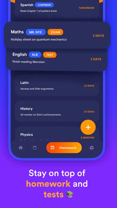 Captures d'écran de Classify — School Planner