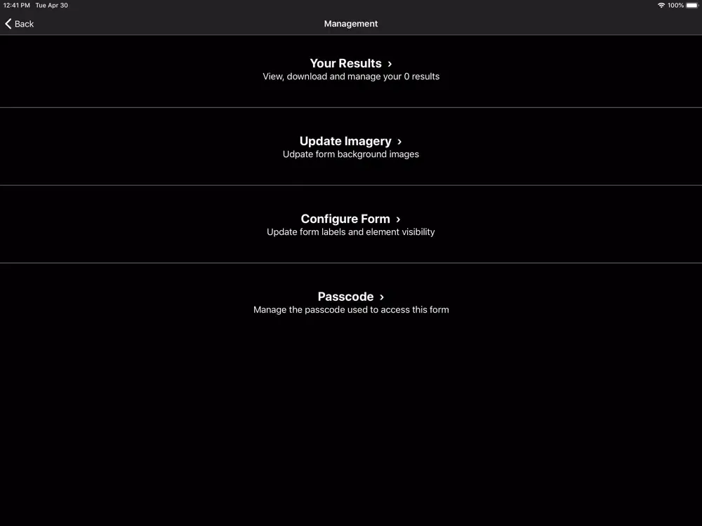 Ảnh chụp màn hình của Sign Up Events iPad 