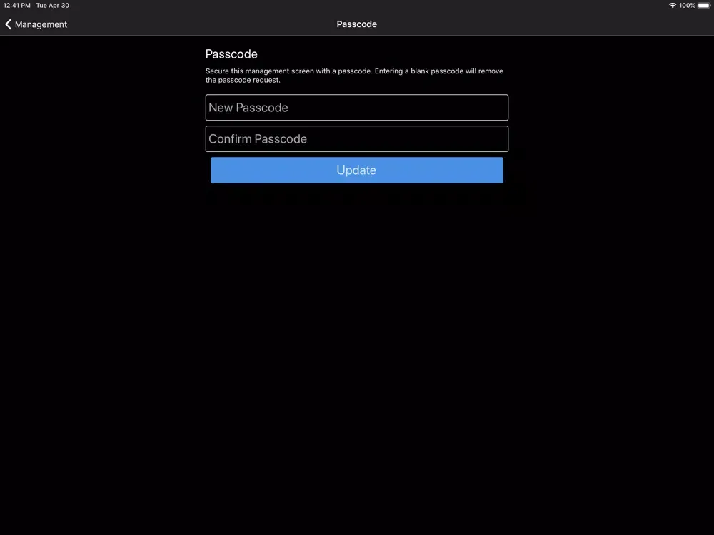 Ảnh chụp màn hình của Sign Up Events iPad 