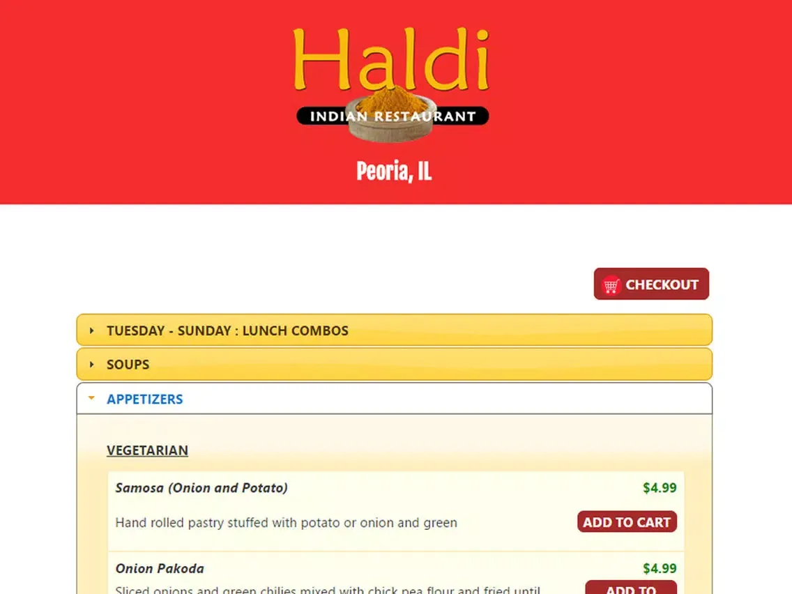 Haldi Peoria iPad  سکرین شاٹس