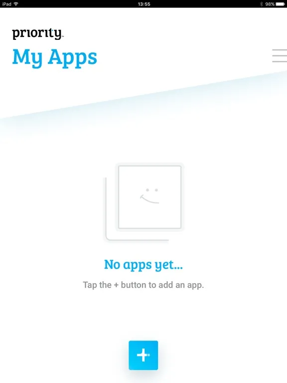 Capturas de tela do Priority Mobile iPad 