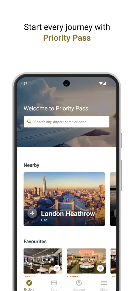 Priority Pass™ স্ক্রিনশট