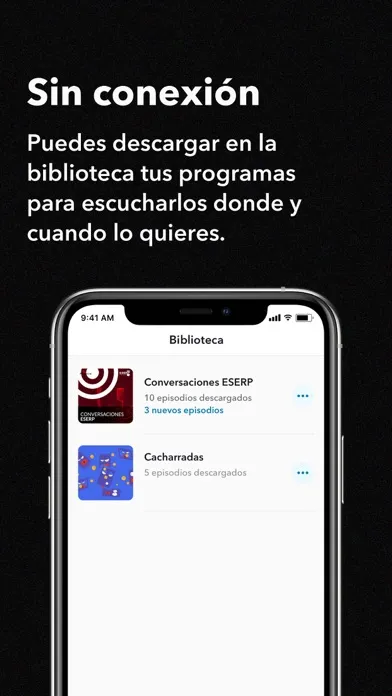 Capturas de pantalla de Podium Podcast