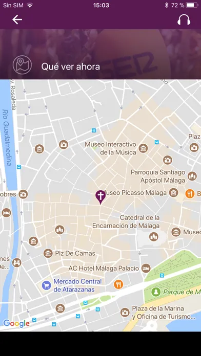 Tangkapan layar SER+COFRADE S. Santa de Málaga