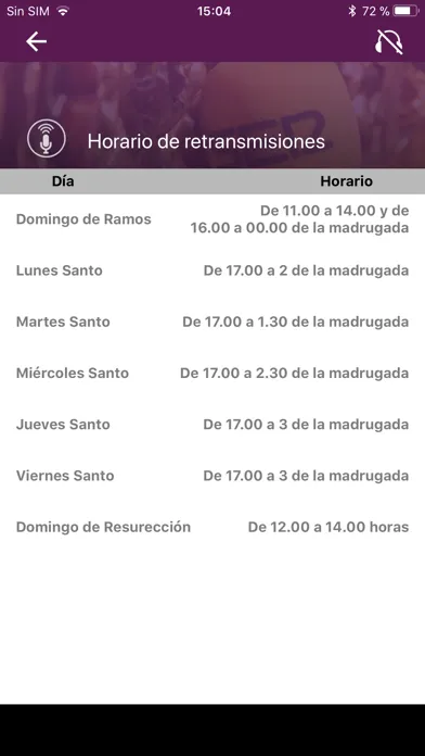 Tangkapan layar SER+COFRADE S. Santa de Málaga