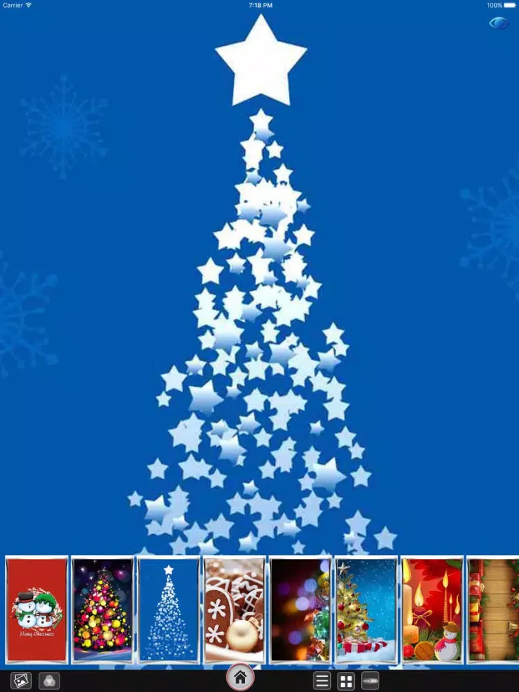 christmas wallpaper - background themes iPad  Screenshots