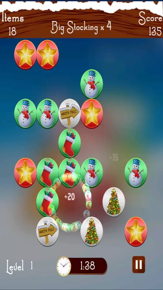Zrzuty ekranu Christmas pieces - holiday adventure