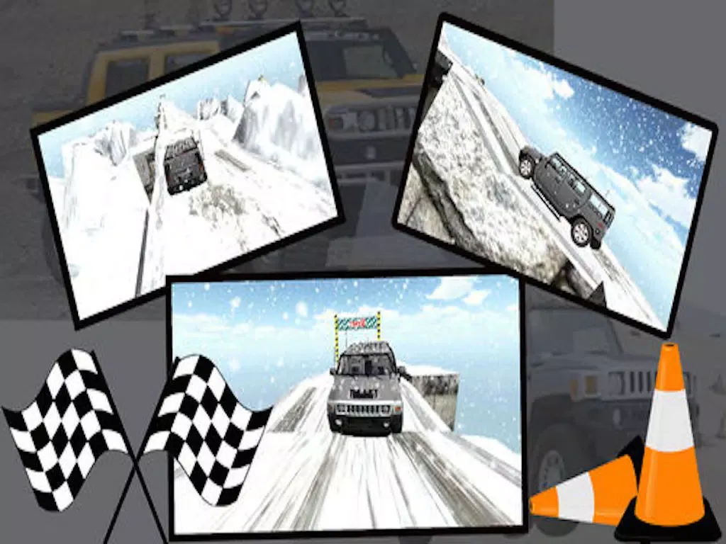 Driving test hill car racing to chase speed on ice and car parking best 3d racing car game of 2016 & 2015 help to get license. iPad  স্ক্রিনশট