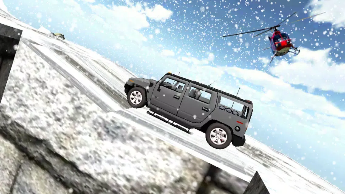 Driving test hill car racing to chase speed on ice and car parking best 3d racing car game of 2016 & 2015 help to get license. স্ক্রিনশট
