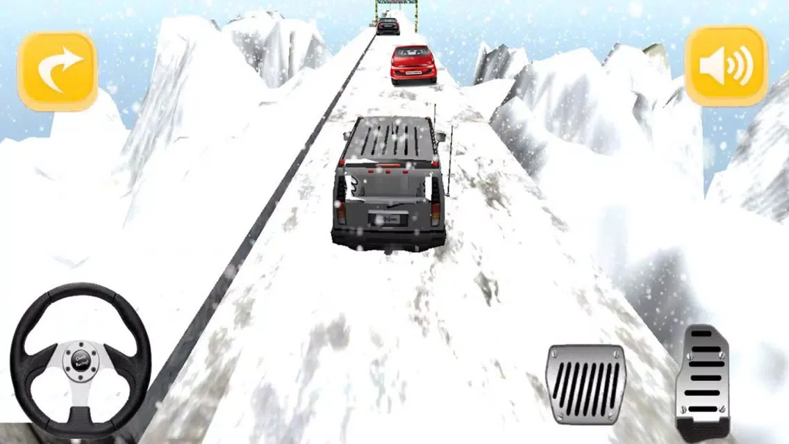 Driving test hill car racing to chase speed on ice and car parking best 3d racing car game of 2016 & 2015 help to get license. স্ক্রিনশট