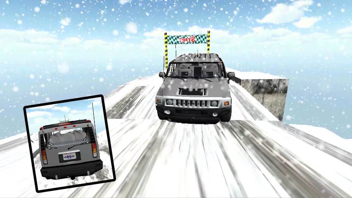 Driving test hill car racing to chase speed on ice and car parking best 3d racing car game of 2016 & 2015 help to get license. স্ক্রিনশট