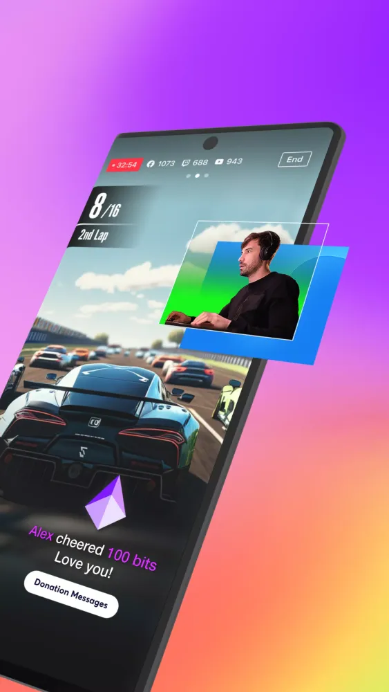 PRISM Live Screenshots