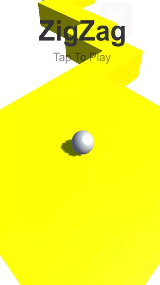Screenshot di Zig Zag pullze game : run ball in skye