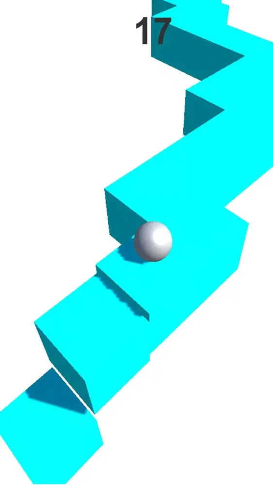 Screenshot di Zig Zag pullze game : run ball in skye