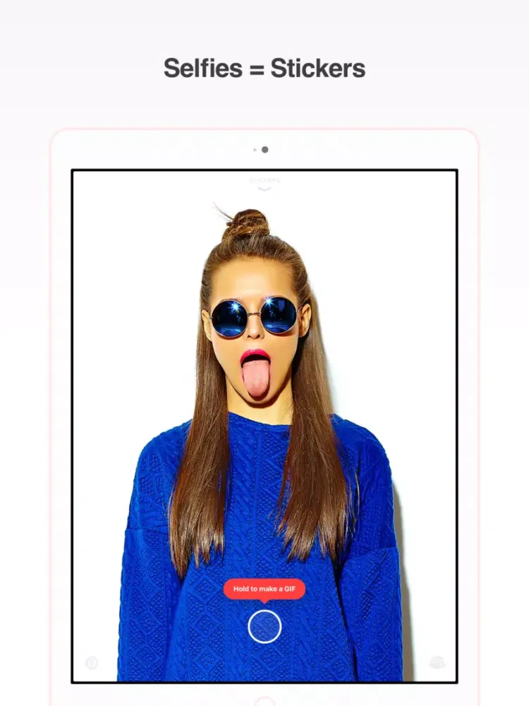 ภาพหน้าจอของ Sticky AI iPad 