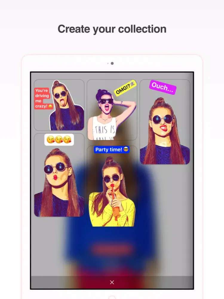 ภาพหน้าจอของ Sticky AI iPad 