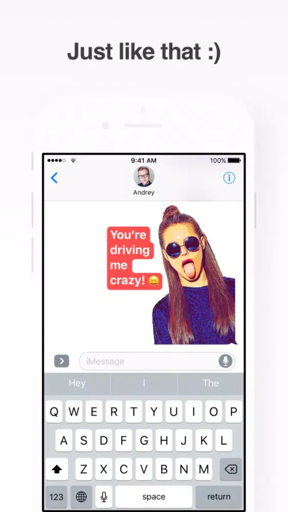 ภาพหน้าจอของ Sticky AI