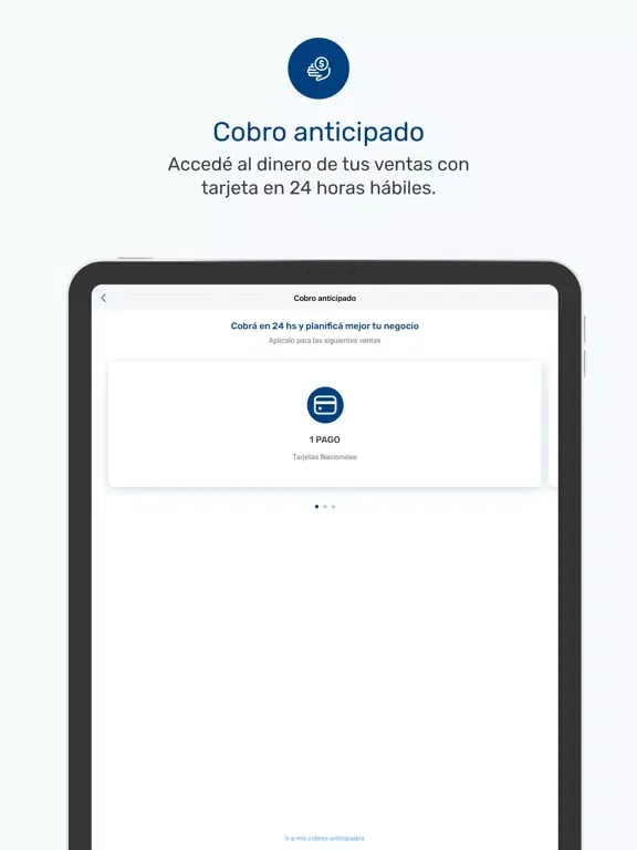 Capturas de pantalla de Payway iPad 