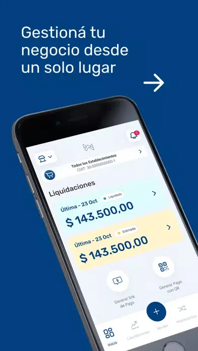 Capturas de pantalla de Payway