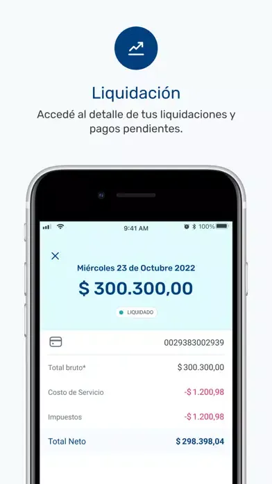 Capturas de pantalla de Payway