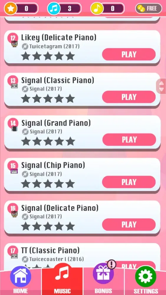 Magic Tiles for TWICE স্ক্রিনশট