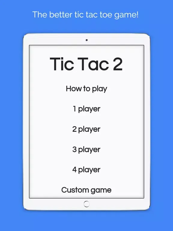 Tic Tac 2 - The Next TicTacToe iPad  স্ক্রিনশট