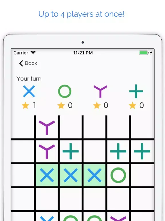 Tic Tac 2 - The Next TicTacToe iPad  স্ক্রিনশট