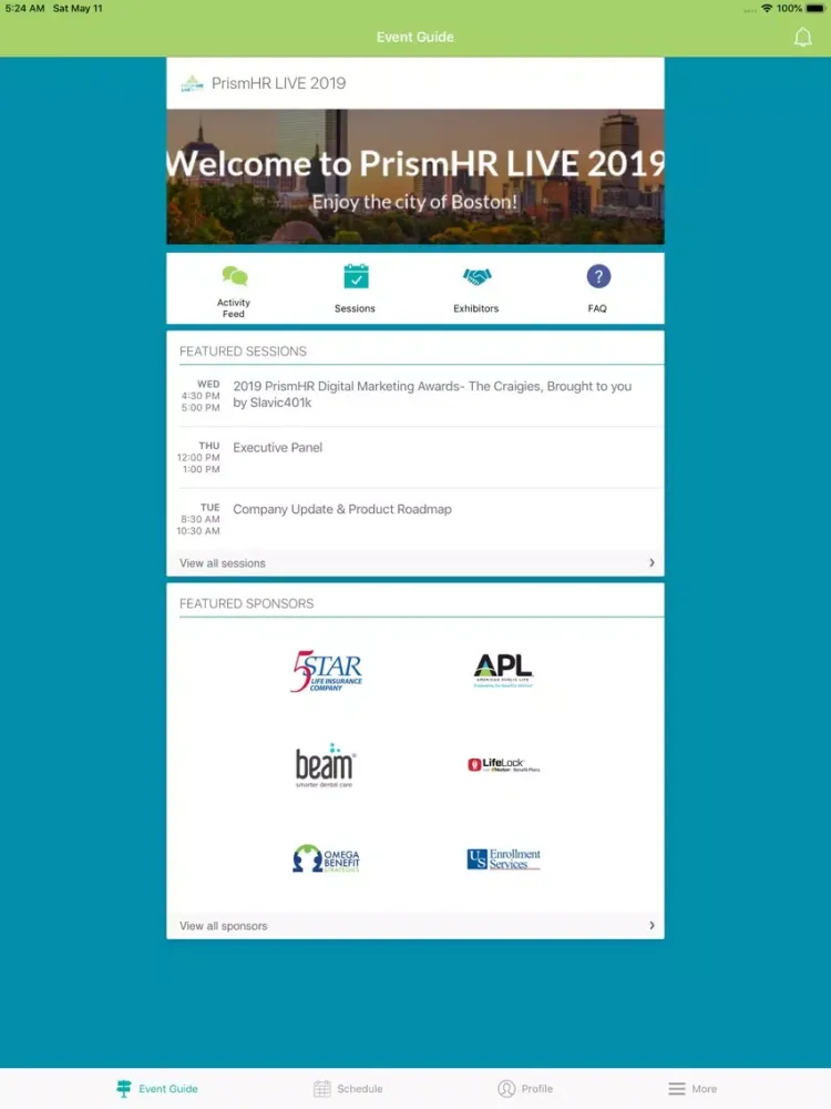PrismHR iPad  स्क्रीनशॉट