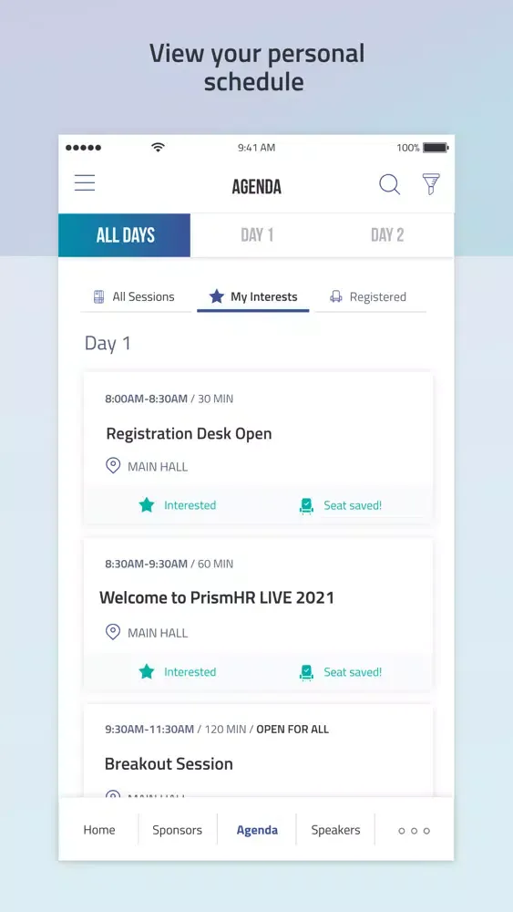 PrismHR LIVE Screenshots