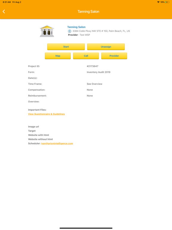 Project Fielder iPad  سکرین شاٹس