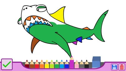 Capturas de tela do Coloring Book Prismo Preschool