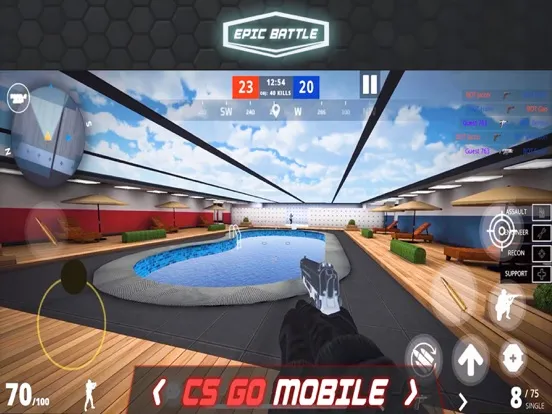 Скриншоты EB GO : Gun Shooting Games FPS iPad 