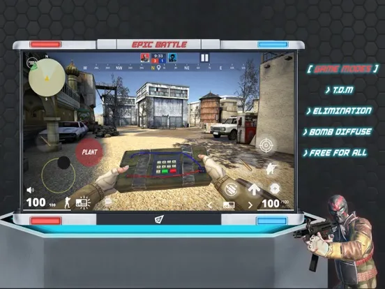 Скриншоты EB GO : Gun Shooting Games FPS iPad 