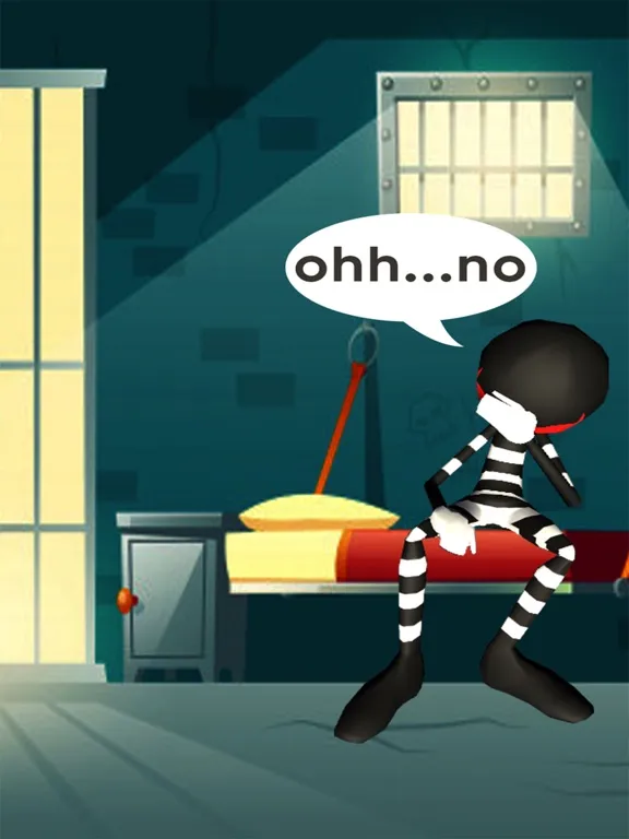 Stickman 3D Prison Escape iPad  Screenshots