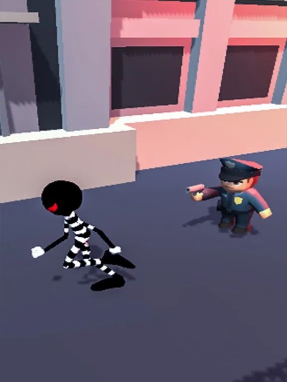 Stickman 3D Prison Escape iPad  Screenshots